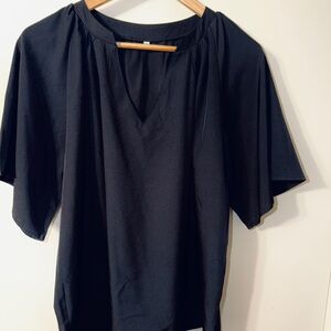 Elegant Black Women's Top